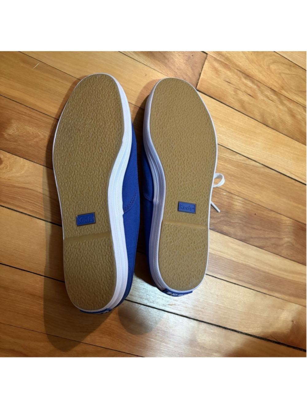 KEDS Champion Canvas Sneakers Blue Lace Up - Size 8 ✨ Brand New - Picture 6 of 7
